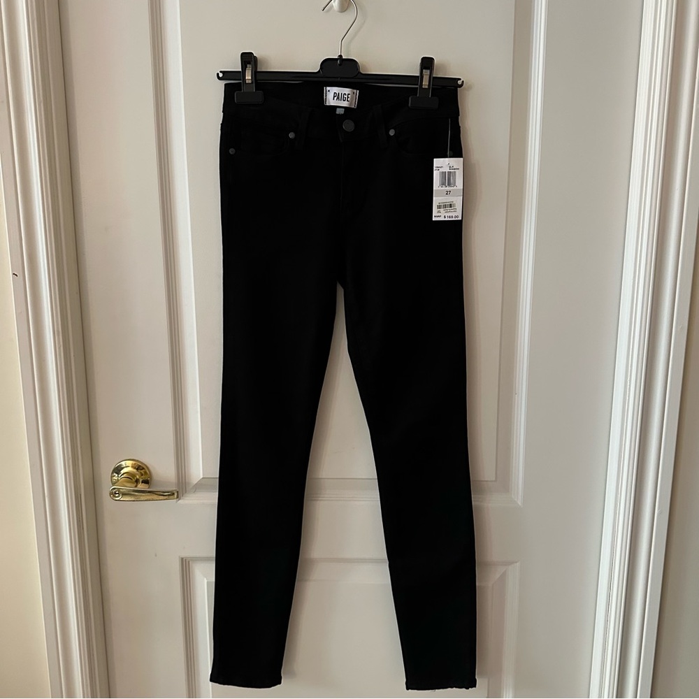 PAIGE Verdugo Mid Rise Ultra Skinny Ankle Jean